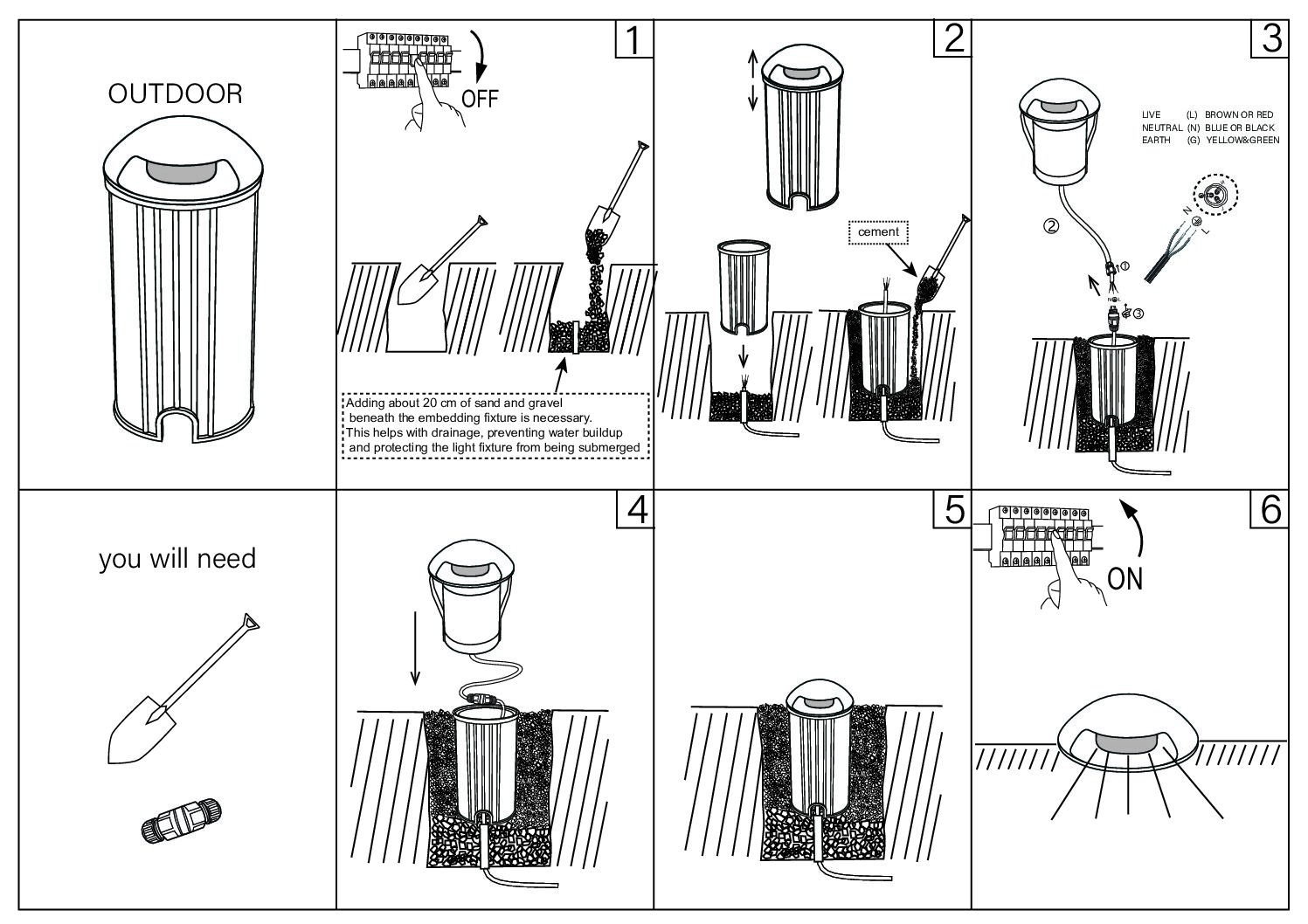 In-ground Surface Washer GA-LG03 - Image 5