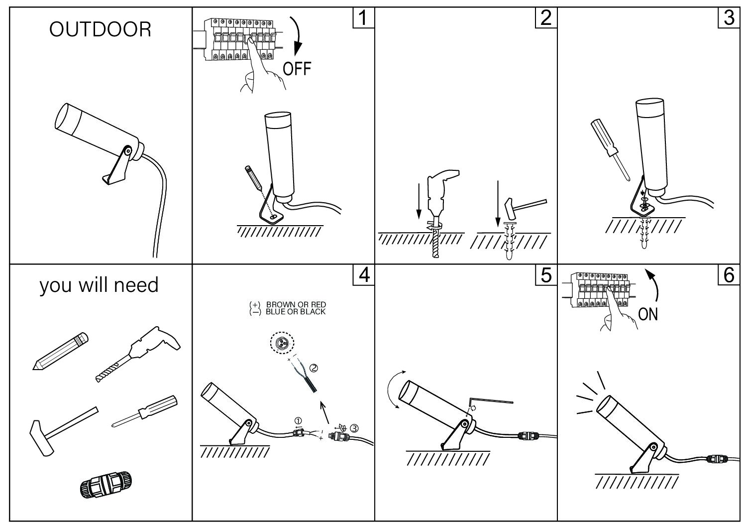 LUXE Mini Spike Spot Light GA-SP0213 - Image 4